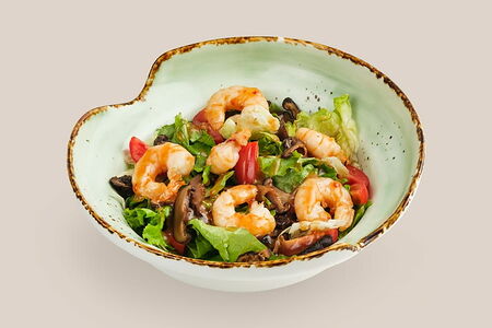 Салат с креветкой