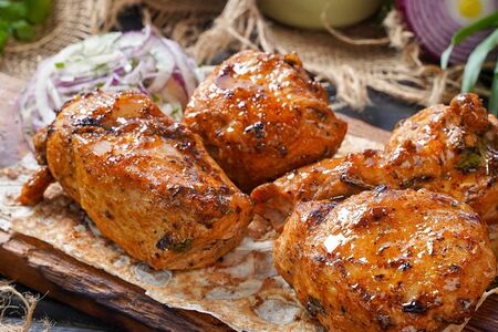 Шашлык из куриного филе