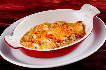 Креветки тигровые в сливочном соусе