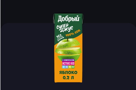Сок Добрый нектар Яблоко