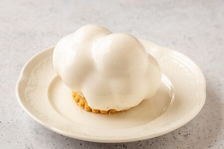 Десерт Творожно-черничный