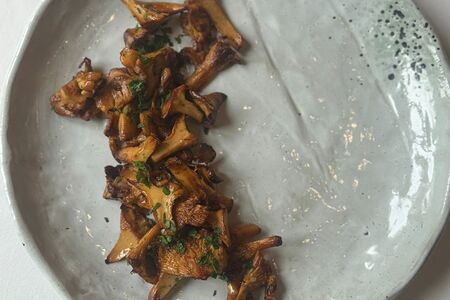 Жареные лисички