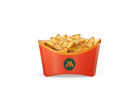 Картофель по-деревенски Двойной