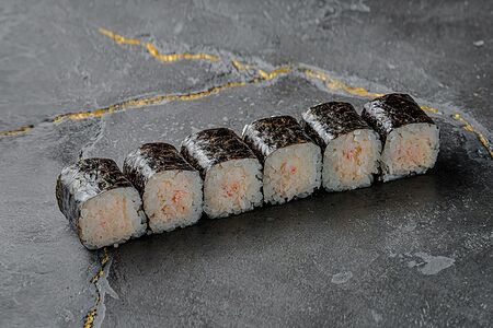 Классический Ролл с камчатским крабом