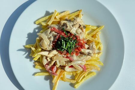 Сковородка со свининой 