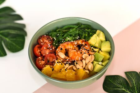 Поке Teriyaki shrimp mini