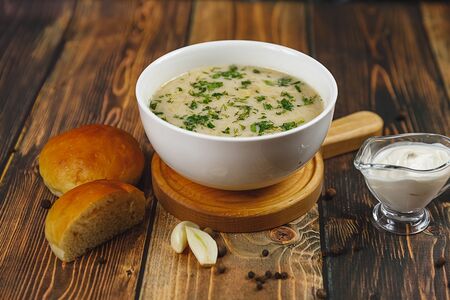 Похлебка грибная для богатырей