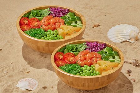 Боул с лососем Х2