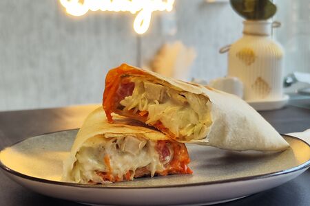 Шаверма с сыром 