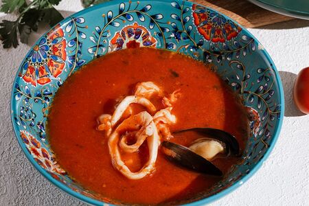 Неаполитанский суп с морепродуктами