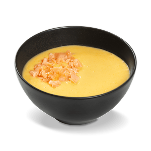 Крем-суп Сырный с лососем