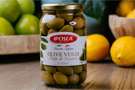 Оливки grande Bella di cerignola Iposea