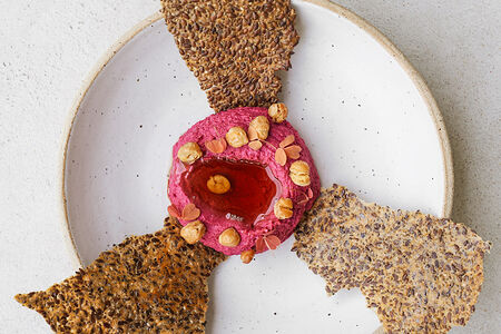 Свекольный хумус