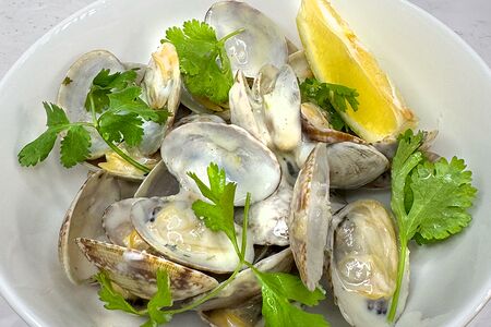 Вонголе в соусе Блю чизз