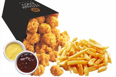 Чикен-поп обед