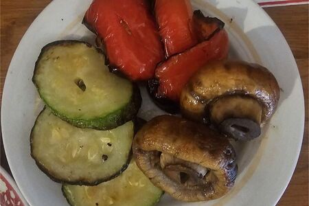 Шашлык из овощей