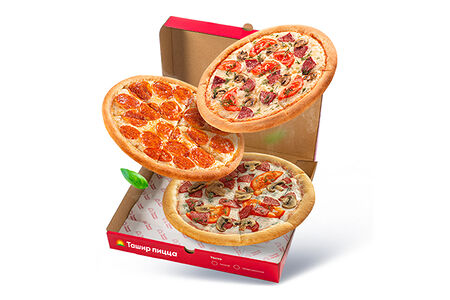 Пицца-комбо Три пиццы 25 см