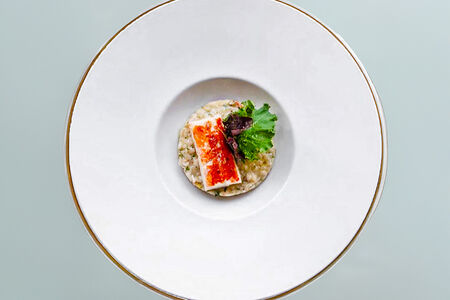 Ризотто с крабом