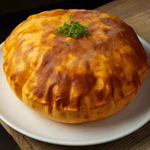 Чапати нутовая с маслом гхи