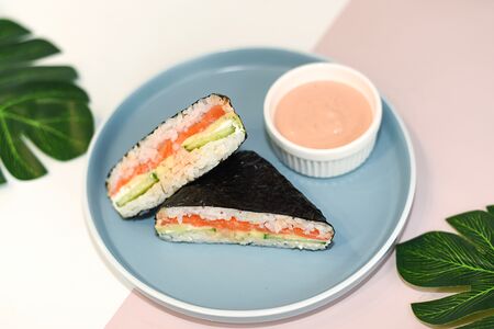 Сэндвич с лососем