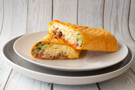 Шаурма Сырно-чесночная