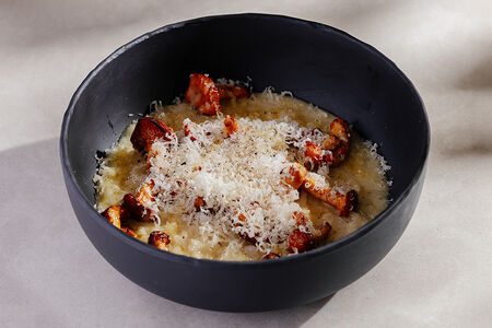 Ризотто с лисичками и трюфелем