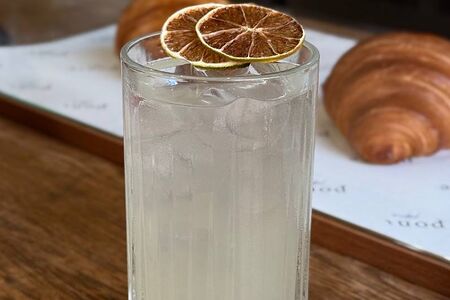 Домашний лимонад Дыня-Лайм