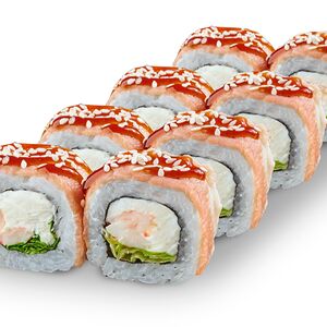 Запеченный ролл Эби бекон