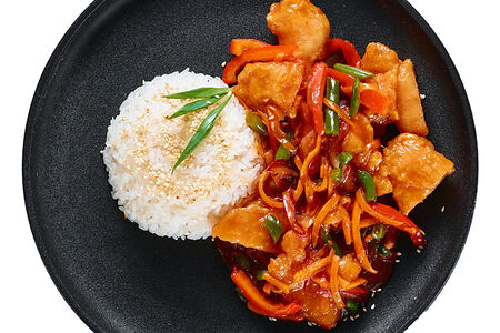 Курица в кисло-сладком соусе