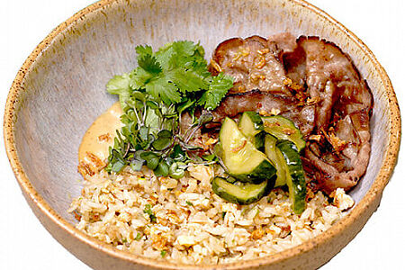 Рис BBQ с говядиной