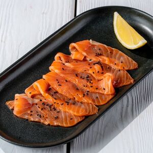 Слабосолёный лосось 