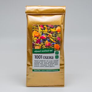 Чёрно-зелёный чай 1001 сказка