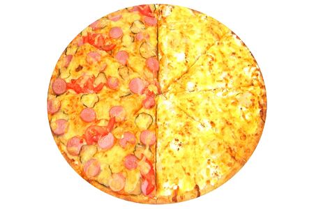 Пицца Домашняя-четыре сыра