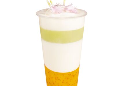 Манго-матча-коллаген лимонад