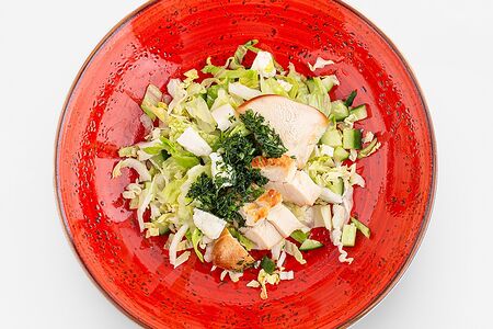 Салат с курицей и адыгейским сыром