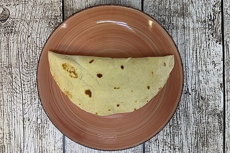 Лепешка панини со свининой и овощами