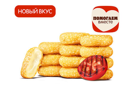 Сырные Медальоны Барбекю (12 шт.)