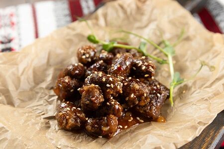 Куриные сердечки фри