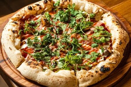 Ветчина и грибы