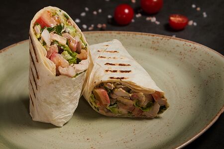 Сэндвич с лососем