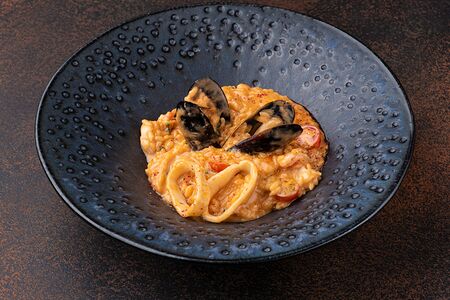 Ризотто с морепродуктами 