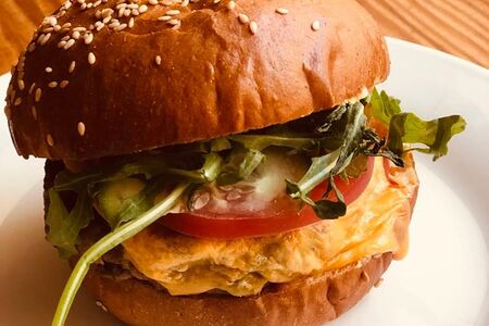 Бургер с курицей 