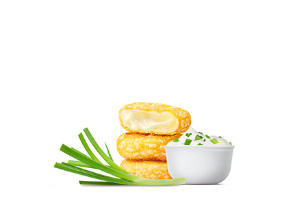 Сырные Медальоны Сметана и Лук (3 шт.)