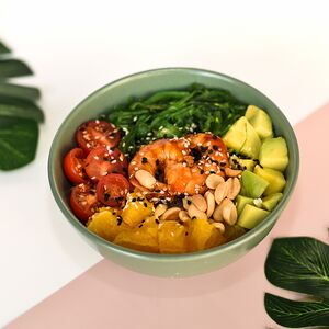 Поке Терияки шримп мини