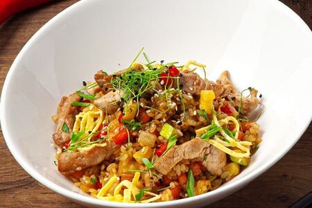 Рис с говядиной