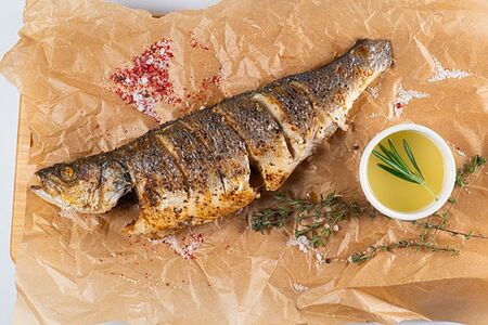 Сибас гриль