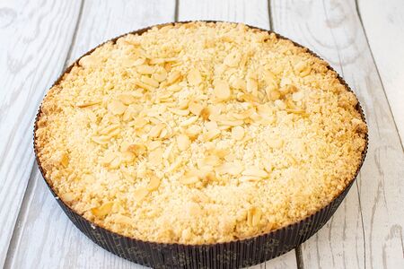 Флан с вишней