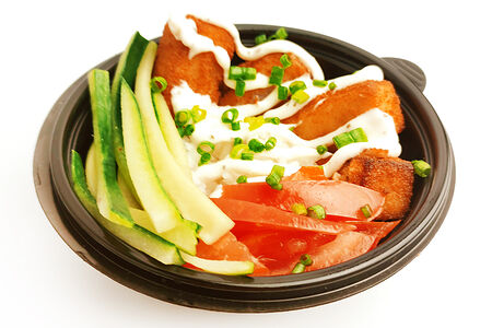 Боул с рыбой