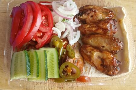 10 куриных крылышек