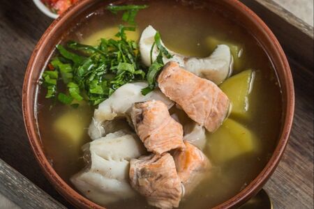 Суп с рыбой по-грузински 1/2 порции